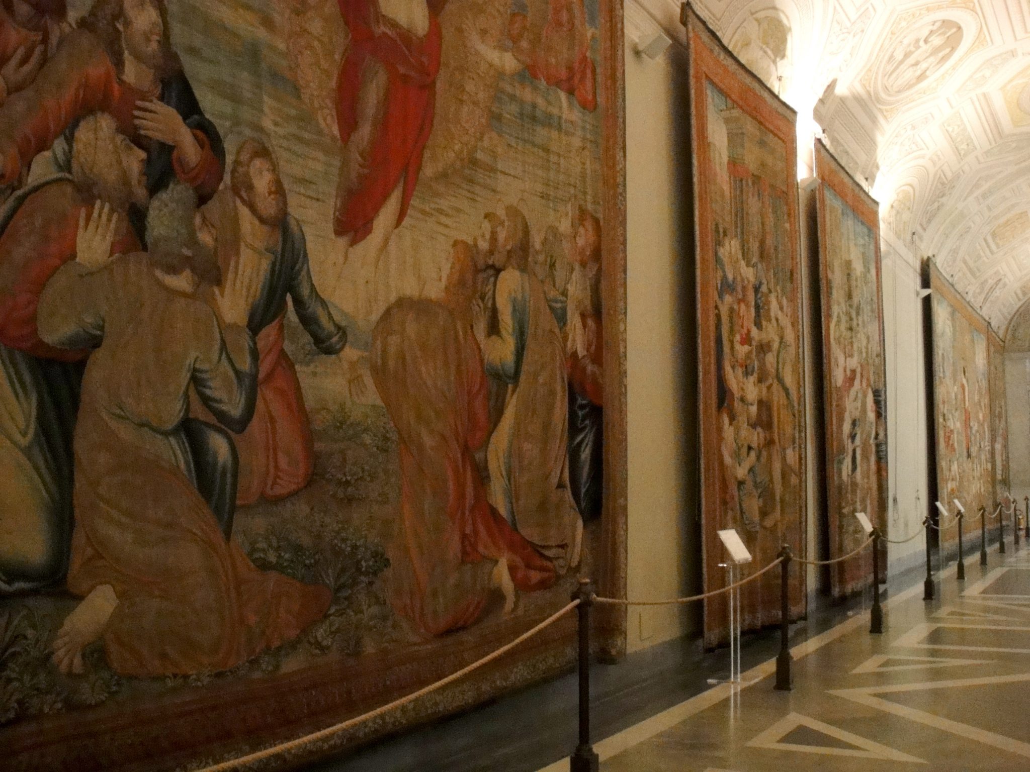 Gallery of the Tapestries, Vatican Museums - A Road ReTraveled