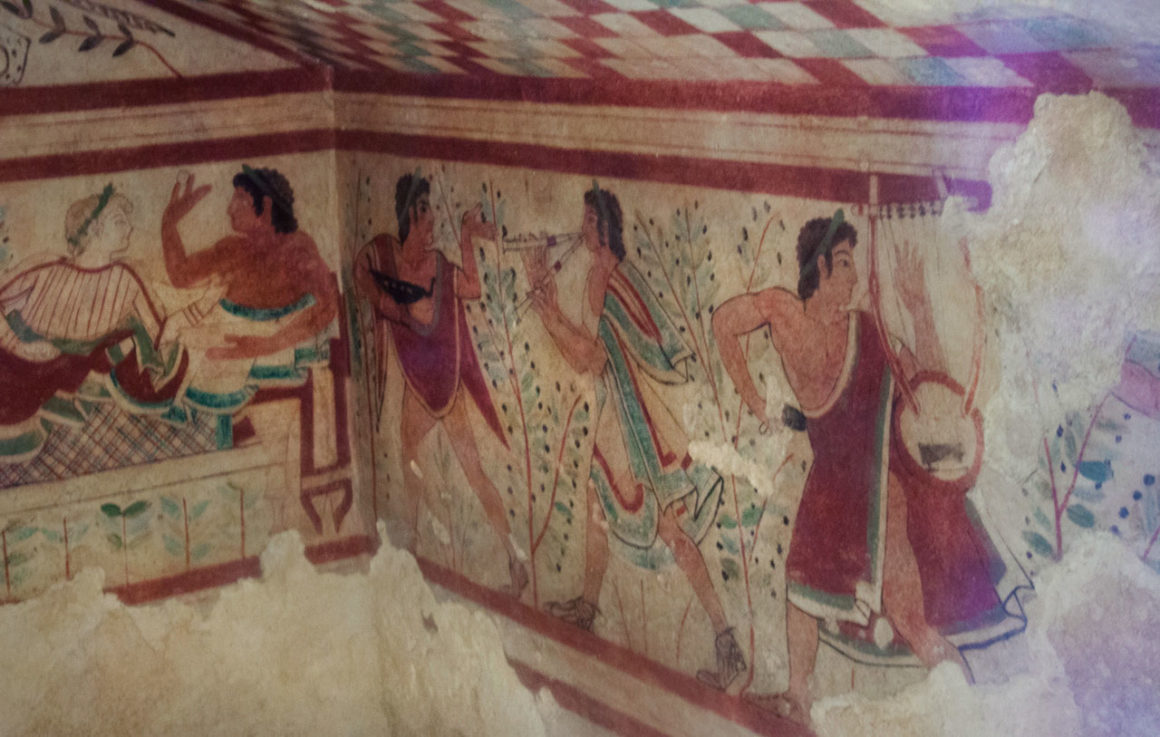 Etruscan Music and Dancing_ Tomb_Leopards 